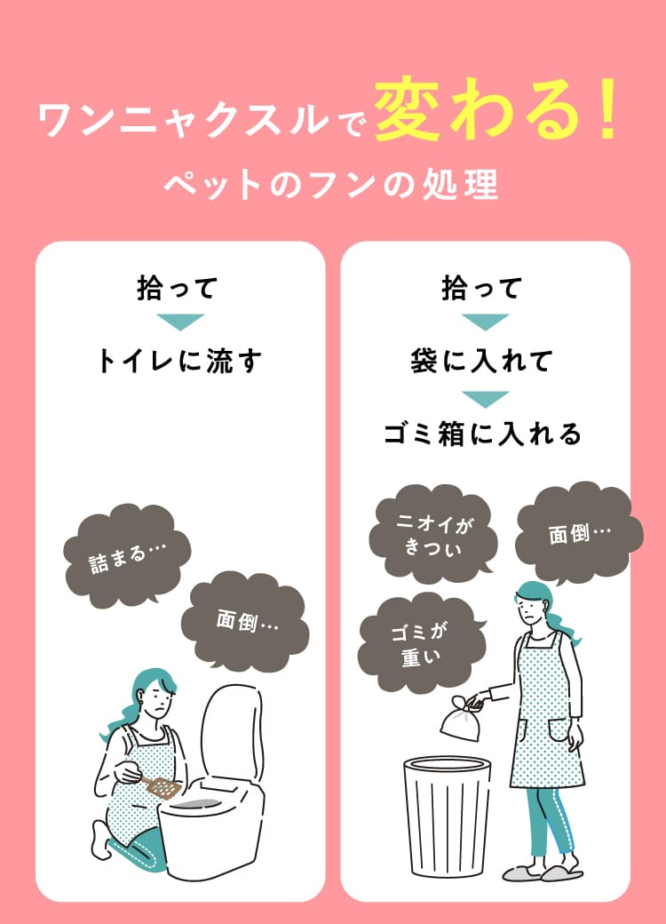 ワンニャクスルで変わる！